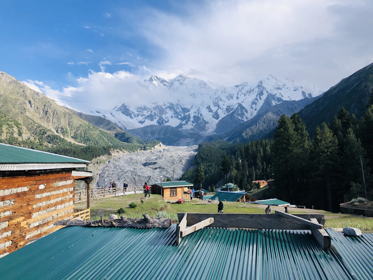 Nanga Parbat from Fairy Meadows